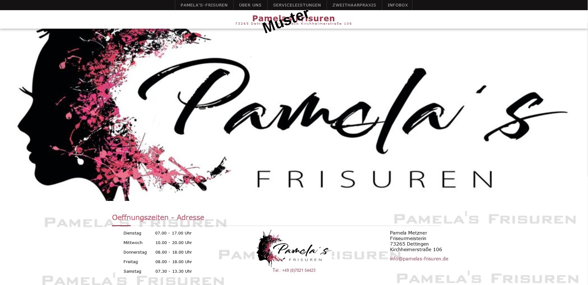 Pamelas Homepage M